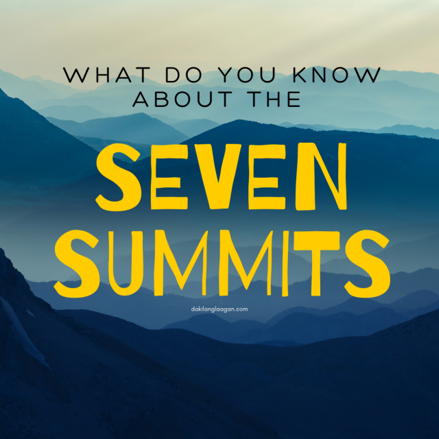 What are the 7 Summits?